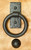 Agave Ironworks - Small Smooth Ring Knocker/Pull - KN005/PU019-02 - Brown Rust