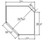 Aristokraft Cabinetry All Plywood Series Brellin PureStyle Diagonal Corner Cabinet With Mullions DCMD2730R Hinged Right
