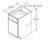Aristokraft Cabinetry All Plywood Series Brellin Purestyle Universal Base Cabinet B1532.5
