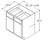 Aristokraft Cabinetry All Plywood Series Brellin Purestyle Universal Base Cabinet B4832.5