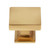 JVJ Hardware - Cabinet Knob - Satin Brass - 72104