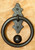 Agave Ironworks - 6 Pt Back Smooth Ring KN/PU - KN011/PU016-04 - Dark Bronze