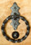 Agave Ironworks - 6 Pt Back Twisted Ring KN/PU - KN013/PU017-01 - Flat Black