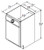 Aristokraft Cabinetry All Plywood Series Brellin Sarsaparilla PureStyle 5 Piece Vanity Sink Base VSB2135