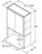 Aristokraft Cabinetry Select Series Brellin Sarsaparilla PureStyle 5 Piece Microwave Wall Cabinet MWC3048B