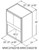 Aristokraft Cabinetry Select Series Brellin Sarsaparilla PureStyle 5 Piece Microwave Wall Cabinet MWC304221B