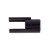 JVJ Hardware - Doorsaver Iii - Black - Mxj01238