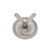 JVJ Hardware - Robe Hook - Satin Nickel - 23607