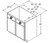 Aristokraft Cabinetry Select Series Brellin Sarsaparilla PureStyle Sink Base SB45