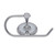 JVJ Hardware - Toilet - Paper - Holder - 20205 - Polished - Chrome