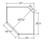 Aristokraft Cabinetry Select Series Brellin Sarsaparilla PureStyle Diagonal Corner Roto Cabinet DCOL2718