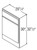 Aristokraft Cabinetry Select Series Brellin Sarsaparilla PureStyle Decorative Vanity End Panel DVEP32.5R Right Side