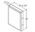 Aristokraft Cabinetry Select Series Brellin Sarsaparilla PureStyle Vanity Wall Cabinet VW1830
