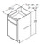 Aristokraft Cabinetry All Plywood Series Decatur Purestyle Base Cabinet B24