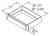 Aristokraft Cabinetry All Plywood Series Decatur Purestyle Vanity Drawer VDT33B