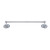 JVJ Hardware - Towel Rack - Chrome - 22624