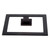 JVJ Hardware - Towel Rack - Matte Black - 29106