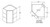 Aristokraft Cabinetry Select Series Decatur Purestyle Diagonal Corner Wall Cabinet DC2436