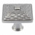 Atlas Homewares - 237-BRN - Mandalay Square Knob - Brushed Nickel