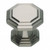 Atlas Homewares - 319-BRN - Dickinson Octagon Knob - Brushed Nickel