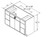Aristokraft Cabinetry Select Series Glyn Birch Paint Vanity Double Drawer Base VDDB4832.5
