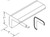 Aristokraft Cabinetry Select Series Glyn Birch Paint Outside Corner 135D Moulding MLOCW8