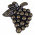 Atlas Homewares - 2173-BB - Grapes Knob - Burnished Bronze