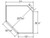 Aristokraft Cabinetry All Plywood Series Glyn Birch Diagonal Corner Open Cabinet DCOL2730