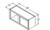 Aristokraft Cabinetry Select Series Glyn Birch Wall Open Cabinet WOL3914