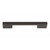 Atlas Homewares - A867-MB - Thin Square Pull 128 MM CC - Modern Bronze