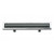 Atlas Homewares - 231-BLK-CH - Spa Black Pull 3" CC - Polished Chrome