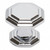 Atlas Homewares - 319-CH - Dickinson Octagon Knob - Polished Chrome