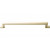 Atlas Homewares - 387-PB - Campaign Bar Pull 6 5/16 Inch - Polished Brass