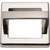 Atlas Homewares - 409-BN - Tableau Square Base and Top 1 7/8 Inch - Brushed Nickel