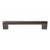 Atlas Homewares - A879-SL - Round Rail Pull 5 1/16 Inch (c-c) - Slate