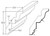 Aristokraft Cabinetry Select Series Brellin PureStyle 5 Piece Insert Crown Moulding MICROWN8