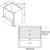 Aristokraft Cabinetry Select Series Brellin PureStyle 5 Piece Microwave Base Cabinet BMW3035DD