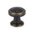 Atlas Homewares - 313-CFB Bronte Knob 1 1/8 Inch - Café Bronze