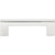Atlas Homewares - 438-CH Round Rail Pull 3 3/4 Inch (c-c) - Polished Chrome