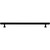 Atlas Homewares - 446-BL Conga Appliance Pull 18 Inch (c-c) - Matte Black