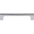 Atlas Homewares - A653-CH Whittier Pull 5 1/16 Inch (c-c) - Polished Chrome