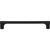 Atlas Homewares - A654-BL Whittier Pull 6 5/16 Inch (c-c) - Matte Black