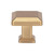 Atlas Homewares - A660-WB Sweetbriar Lane Square Knob 1 1/4 Inch - Warm Brass