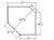 Aristokraft Cabinetry Select Series Landen Maple Diagonal Corner Open Cabinet DCOL2736