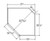 Aristokraft Cabinetry Select Series Landen Maple Diagonal Corner Wall Cabinet With Mullions Door DCMD2736