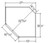 Aristokraft Cabinetry Select Series Landen Maple Diagonal Corner Wall Cabinet With Mullions Door DCMD2742