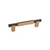 Hardware International - Bronze Contemporary Square Base Handle - 4" - 01-104-CE-BRONZE