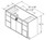 Aristokraft Cabinetry All Plywood Series Korbett Maple 5 Piece Vanity Double Drawer Base VDDB4832.5