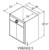 Aristokraft Cabinetry All Plywood Series Korbett Maple 5 Piece Vanity Sink Base VSB2432.5