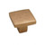 Hardware International - Bronze Flat Square Knob - 1" - 05-501-C-BRONZE